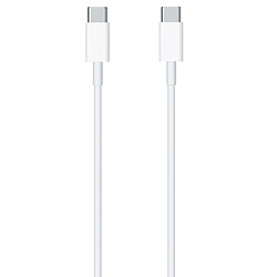 Riffi Câble CP USB-C vers USB-C PD 60W 3A Charge Super Rapide iPhone 15 2m Blanc