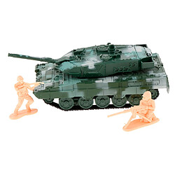 1:72 modèle de char de combat principal armée réservoir jouet allemand léopard 2a6 réservoir vert