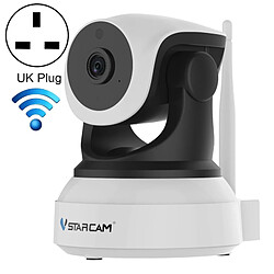 Wewoo Caméra IP WiFi IP sans fil C24 720P HD 1,0 mégapixelCarte de support TF 128 Go max / Vision nocturne / Détection de mouvementPrise anglaise