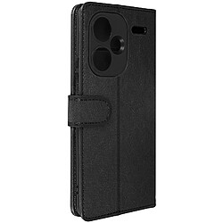 Avizar Étui pour Redmi Note 13 Pro Plus Porte-carte Support Vidéo Série Vintage Noir