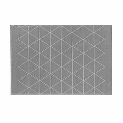 Paris Prix Tapis Tissé Imprimé Yvo 120x170cm Gris