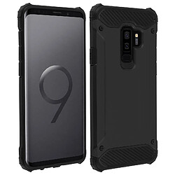 Avizar Coque Samsung Galaxy S9 Plus Protection Antichoc Defender II Noir