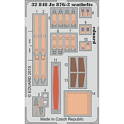 Ju 87G-2 seatbelts for Trumpeter - 1:32e - Eduard Accessories