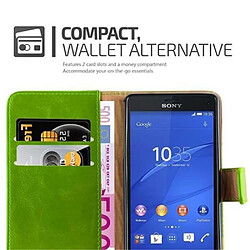 Acheter Cadorabo Coque Sony Xperia Z3 COMPACT Etui en Vert