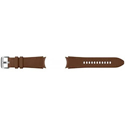 Avis Samsung Bracelet Hybride ET-SHR88SA en cuir pour G Watch 4 Classic 115mm S/M Camel