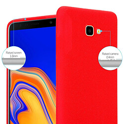 Avis Cadorabo Coque Samsung Galaxy J4 PLUS Etui en Rouge