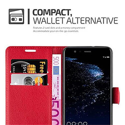 Acheter Cadorabo Coque Huawei P10 LITE Etui en Rouge