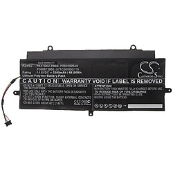 vhbw Batterie compatible avec Toshiba Satellite PSKHEA-00T008, PSKHWA-005003, PSKJNA-028010 laptop (3300mAh, 14,8V, Li-polymère)