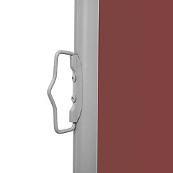 Acheter Helloshop26 Auvent latéral rétractable 140 x 1200 cm - Marron