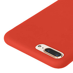 Acheter Forcell Coque iPhone 7 Plus/iPhone 8 Plus Coque Soft Touch Silicone Gel - Rouge