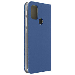 Avizar Étui Motorola Moto G50 Folio Porte-carte Fonction Support bleu nuit