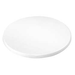 Plateau de table rond 600 mm blanc - Bolero