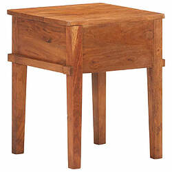 Acheter Maison Chic Table de chevet,Table de nuit,Table d'appoint pour salon 40x40x50 cm Bois d'acacia massif -MN96262