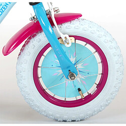 Avis Volare Vélo enfant Disney La reine des neiges 2 12 pouces bleu/mauve assemblé à 95%