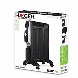 Chauffage Haeger MH-15B.007A 1500 W Noir