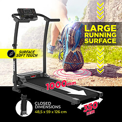 Leonardo Tapis de course fitness électrique et pliable Duncan