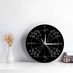 Acheter Horloge Murale Horloges à Quartz Nouveauté Enfants Salon Maison X Y Axle