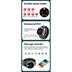 P30 Montre Intelligente Airbag Pompe À Air Pression Artérielle Précise Oxygène Surveillance De La Température Corporelle Smartwatch pas cher