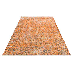 Avis Vidal Tapis de laine 254x155 orange Ultra Vintage