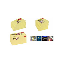 Post-it Bloc-note Super Sticky Notes, 76 x 76 mm, 5+1 ()