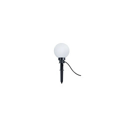 Lumière Bolo Modern 20cm Piquet Extérieur Noir IP44