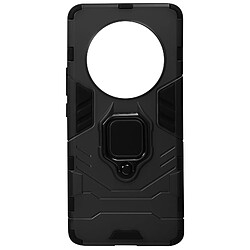 Avizar Coque Honor Magic 4 Pro Hybride Antichoc avec Bague Métallique Support Noir