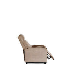 Acheter Vivaldi Fauteuil DANNY Beige Velours