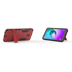 Acheter Wewoo Coque TP + antichoc pour Galaxy J6 +, avec support (rouge)