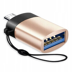 GUPBOO Adaptateur USB solide - Adaptateur Micro USB 3.0,JL712