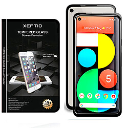 Xeptio Google Pixel 5 5G vitre protection écran noir