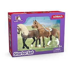 Mes Premiers chevaux Paso Péruvien, Figurines 2 chevaux, SCHLEICH 42738 Horse Club, des 5 ans pas cher