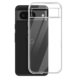 Mayaxess Coque Silicone Souple pour Google Pixel 8 Transparent