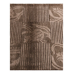 Vidal Tapis de couloir en laine 201x86 brun Darya pas cher