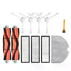 Kit de remplacement pour aspirateur robot Xiaomi Mijia 1C, accessoires, filtre, brosse latérale, vadrouille