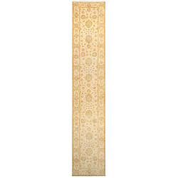 Vidal Tapis de couloir en laine 444x81 beige Kaizar