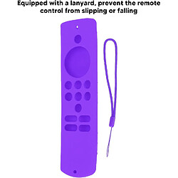 Acheter SANAG Housse De Telecommande En Silicone Avec Lanière,Housse De Protection Pour Telecommande,Housse De Protection Antiderapante Et Antichoc, Excellente Sensation Tactile,Pour Fire Tv Stick Lite(Violet)