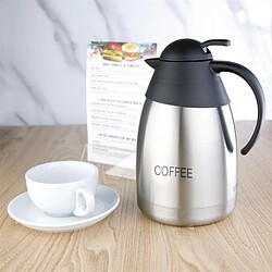 Acheter Pichet Isotherme Gravé COFFEE Professionnel - 1,5 L - Olympia