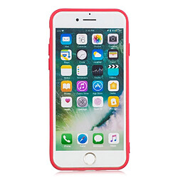 Coque en TPU souple rouge pour votre Apple iPhone SE (2nd Generation)/8/7