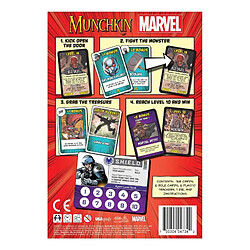 Usaopoly Munchkin jeu de cartes Marvel *ANGLAIS*