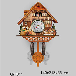 antiquité coucou horloge murale horloge en bois vintage décor à la maison excellent cadeau k