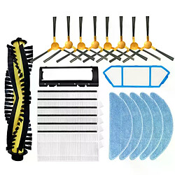 Pièces de rechange pour aspirateur Neatsvor X500, accessoires pour brosse principale, filtre en tissu de vadrouille, AD 22Pcs