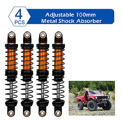 Avis Amortisseur D'amortisseur En Métal 4 Pièces Pour Accessoire De Pièces De Voiture Axial 90046 TRX6 RC 100mm