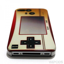 Totalcadeau Coque pour iPhone 4 4S imitation console de jeu vidéo vintage - Protection iphone pas cher