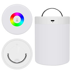 Universal Lumière de nuit à LED Lampe de chevet de table portable rechargeable Lumière blanche chaude et changement de couleur RGB Smart Touch Lampe multicolore |