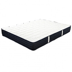 LUXURY LITERIE Matelas Gold, 20cm, mousse haute densité, haute adaptabilité, indépendance du couchage, ergonomique, face été/hiver, 180x200cm