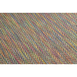 RUGSX Moderno FISY tapis SIZAL 20776 Zigzag, mélange arc-en-ciel 160x220 cm pas cher