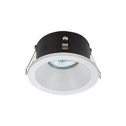 Inspired Downlight GU10 rond, 1 x GU10 (Max 12W), IP54, blanc mat