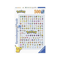 Ravensburger Pokémon - Puzzle Pokédex première génération (500 pièces)