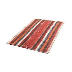 Avis Vidal Tapis de laine 201x130 rouge Jajim