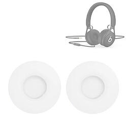 Wewoo Coussinets Mousse 2 PCS For Beats EP - Casque d'écoute avec anti-bruit en éponge Blanc